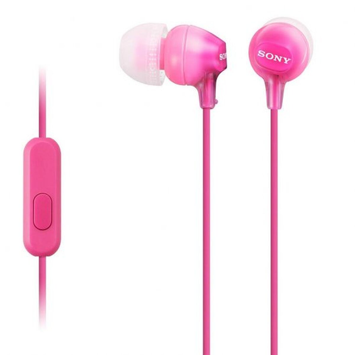 Căști cu Microfon Sony MDR-EX15AP Roz