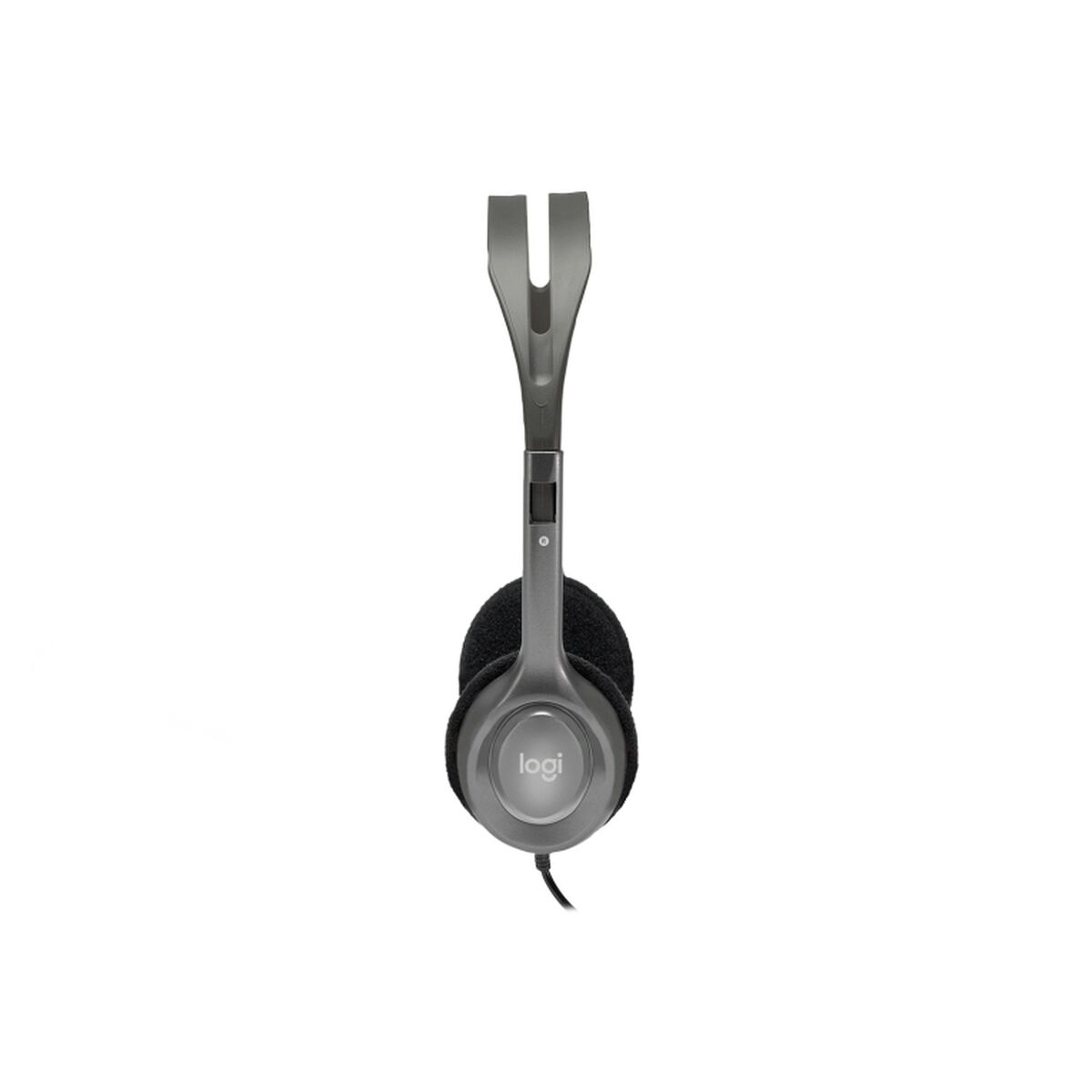 Căști cu Microfon Logitech LGT-H110 Negru Gri
