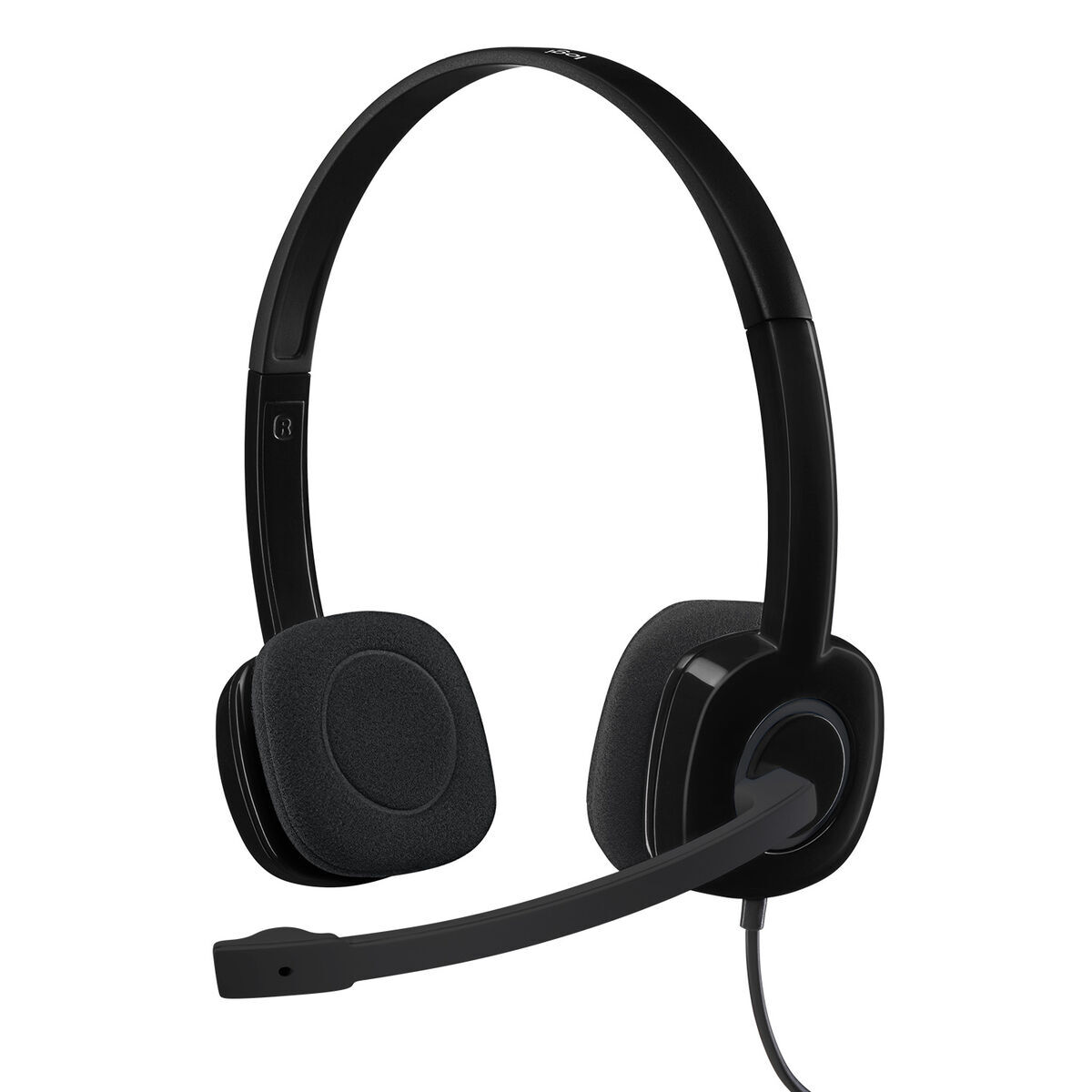 Căști cu Microfon Logitech H151 Negru
