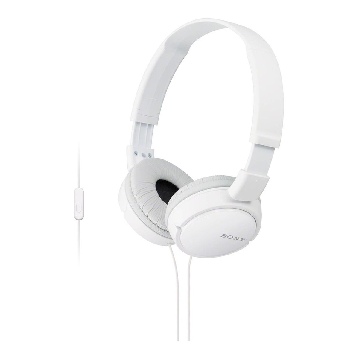 Căști cu Microfon Sony MDR-ZX110AP Alb