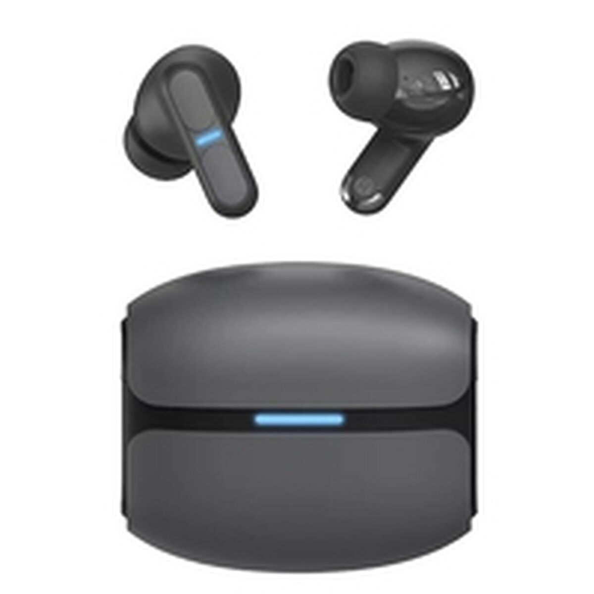 Căști cu buton LEOTEC LETWS02K Negru