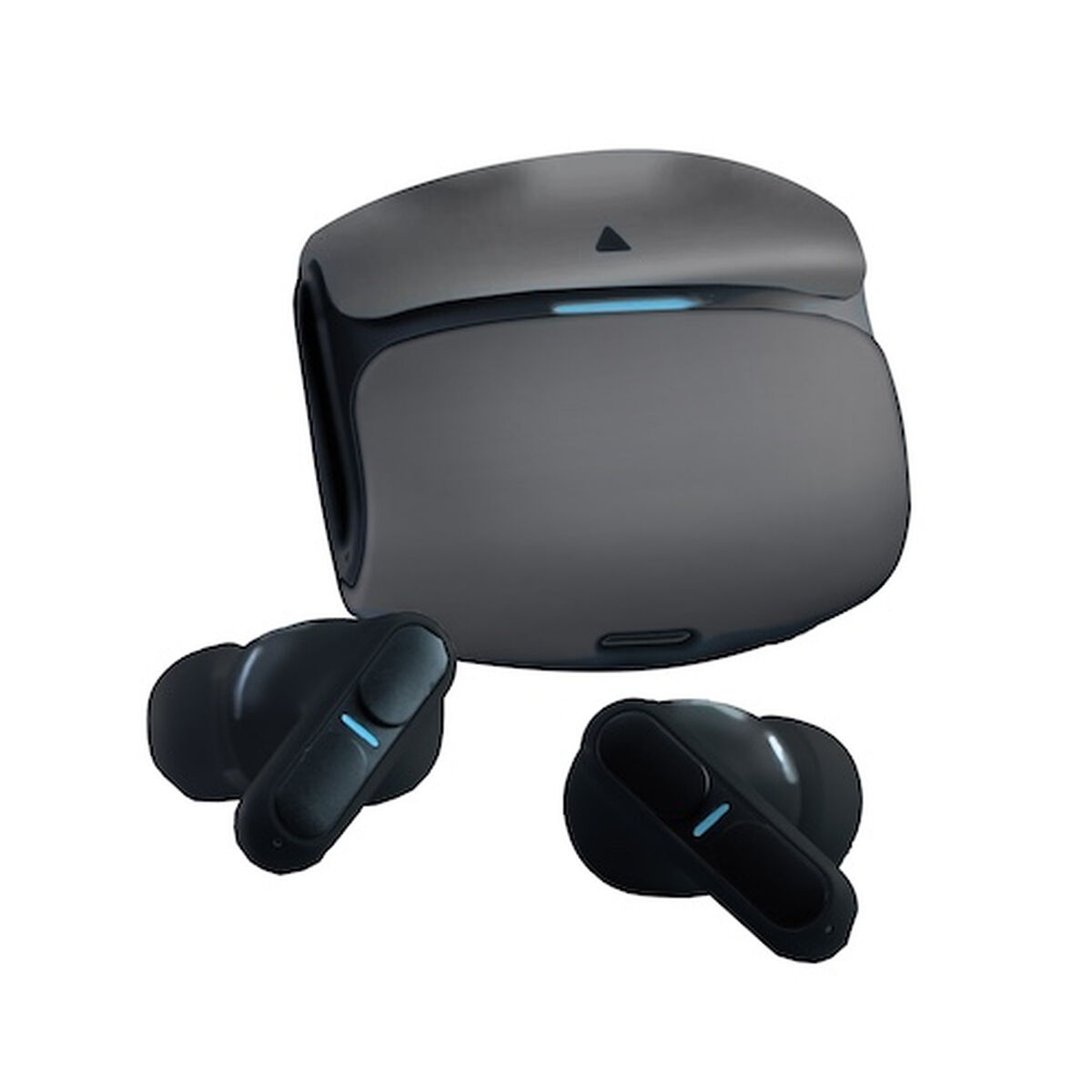 Căști cu buton LEOTEC LETWS02K Negru