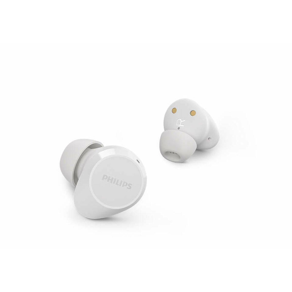 Căști fără fir cu carcasă de încărcare Philips TAT1209WT Alb