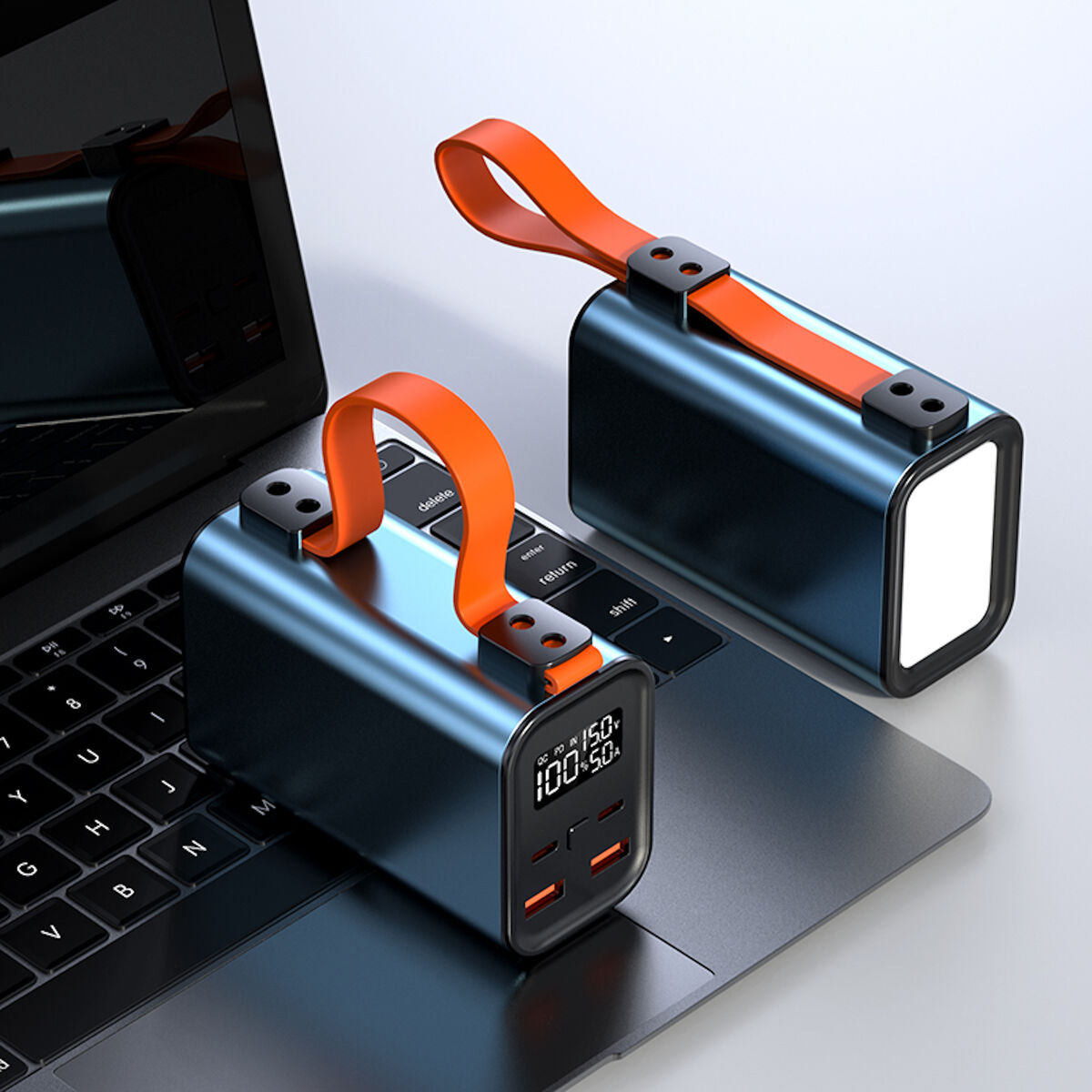 Power Bank LEOTEC LEPOW100W30K Negru Multicolor 30000 mAh (20 Unități)