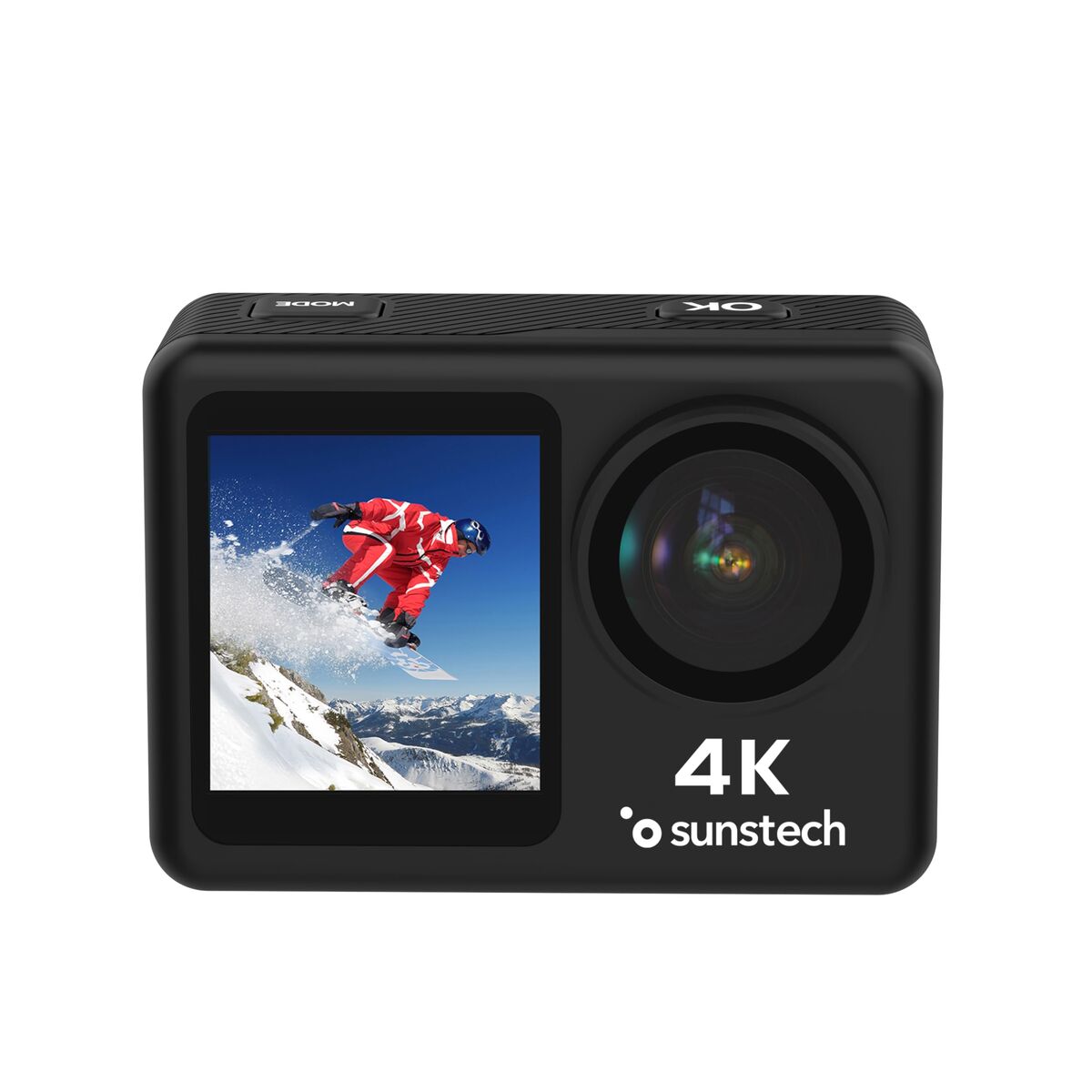 Cameră Sportivă Sunstech ADVENTURE4KBK Negru