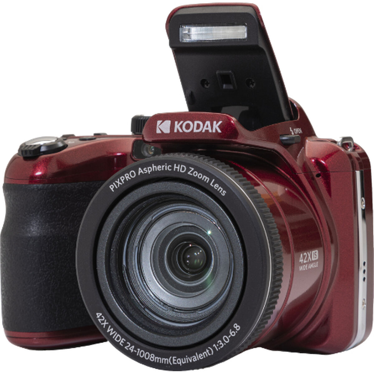 Aparat foto digital pentru copii Kodak AZ425RD Negru Roșu 3"