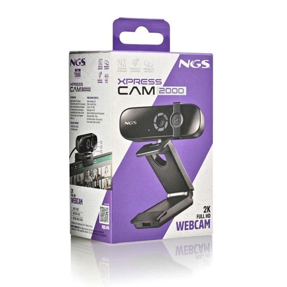 Webcam NGS NGS Webcam PC full 2K
