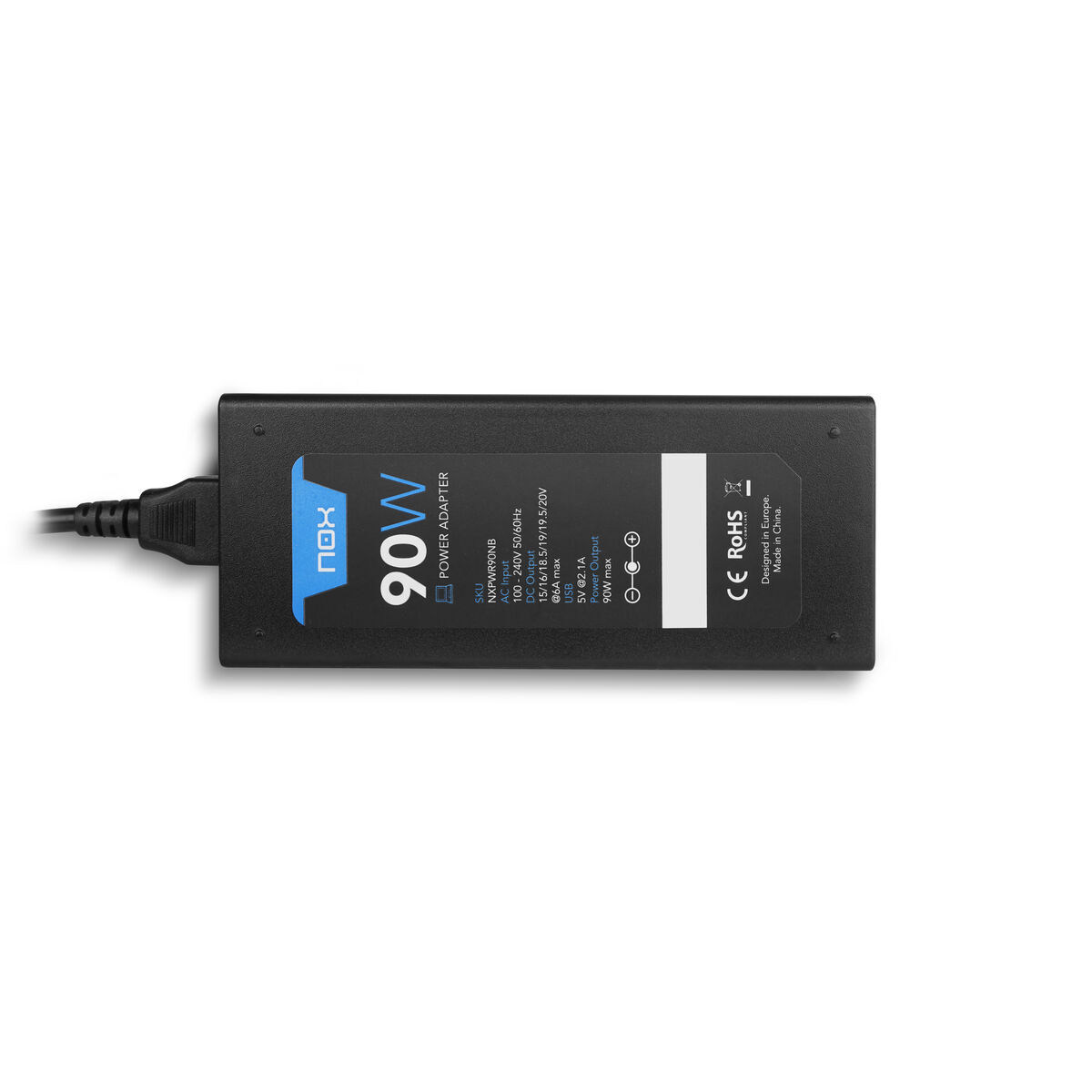 Încărcător pentru Laptop Nox NXPWR90NB Negru