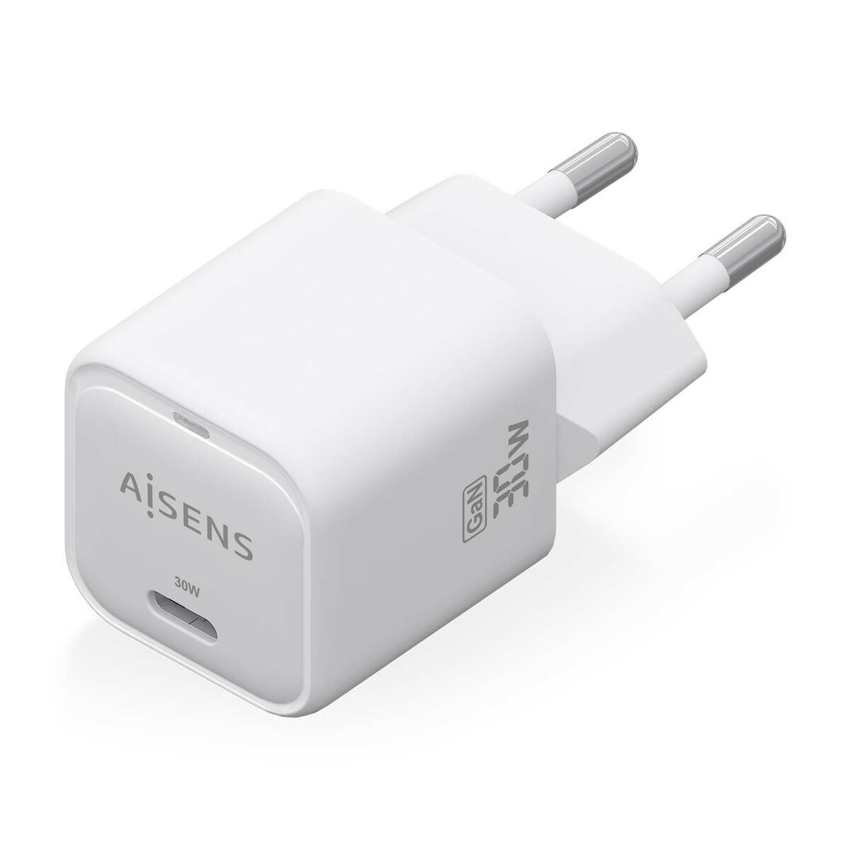 Încărcător de Perete Aisens ASCH-30W1P018-W Alb Multicolor 30 W