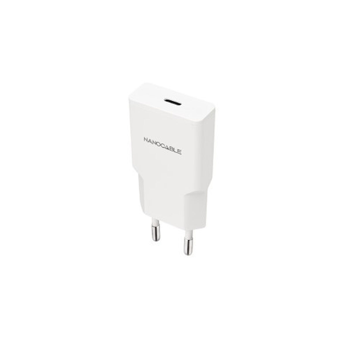 Încărcător de Perete NANOCABLE 10.10.2021 Alb 20 W