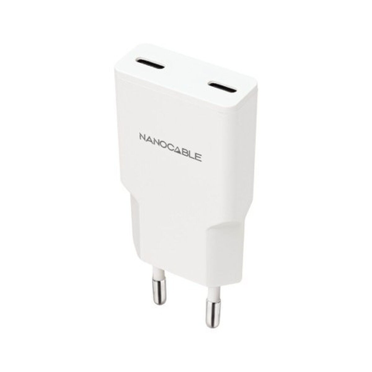 Încărcător de Perete NANOCABLE 10.10.2023 Alb 20 W
