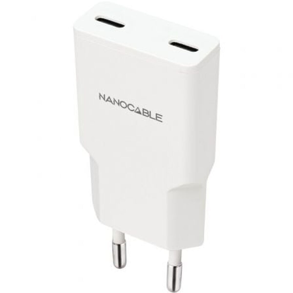 Încărcător de Perete NANOCABLE 10.10.2026 Alb