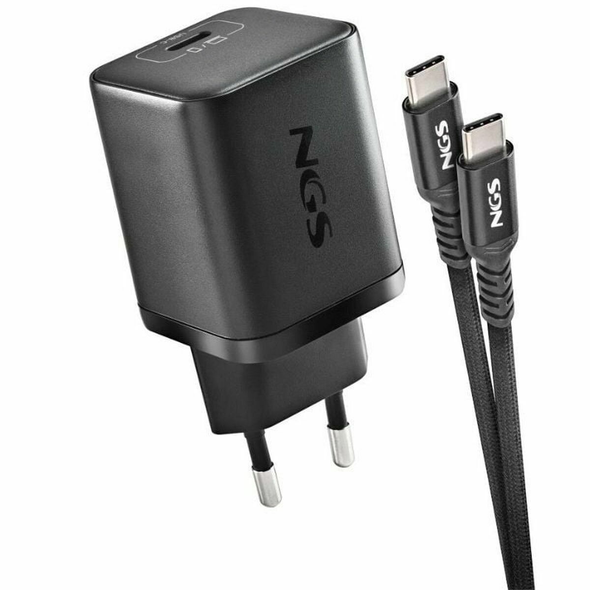 Încărcător de Perete NGS GAN ULTRARAP 65W Negru 1,5 m
