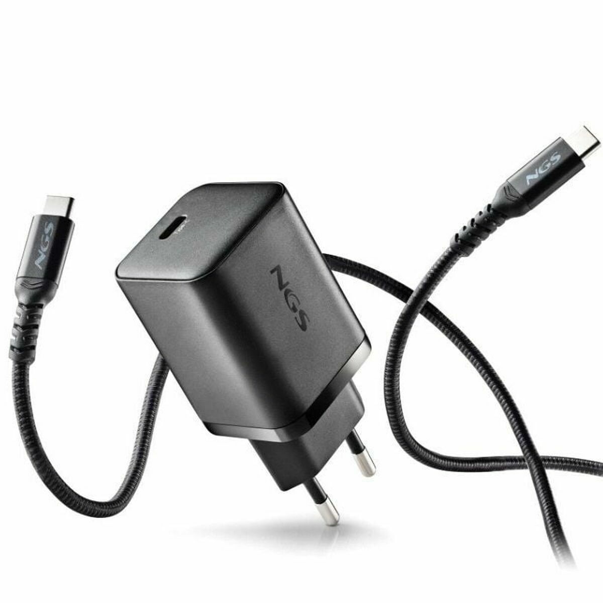 Încărcător de Perete NGS GAN ULTRARAP 65W Negru 1,5 m