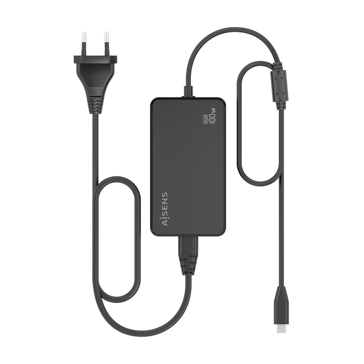 Powerbank Aisens ASCH-1PD100D070-BK 100 W
