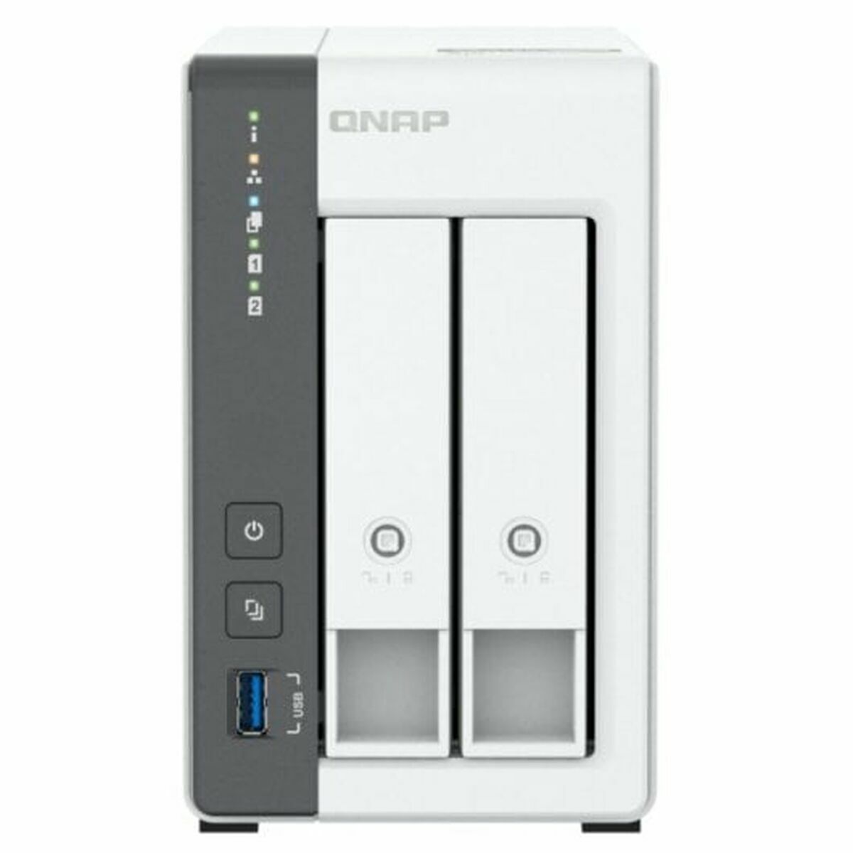 Stocare în Rețea NAS Qnap TS-216G Alb Negru ARM Cortex-A55