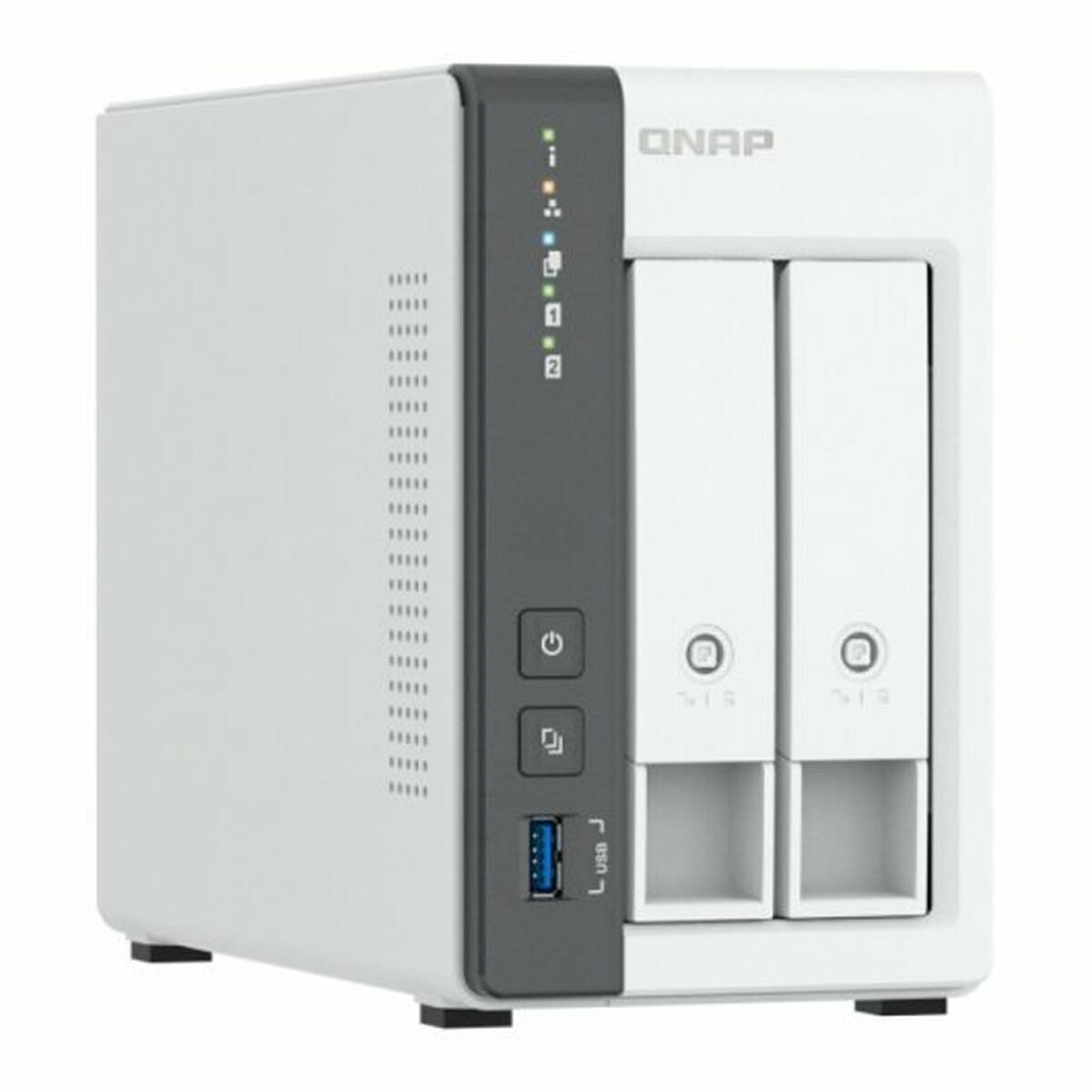Stocare în Rețea NAS Qnap TS-216G Alb Negru ARM Cortex-A55