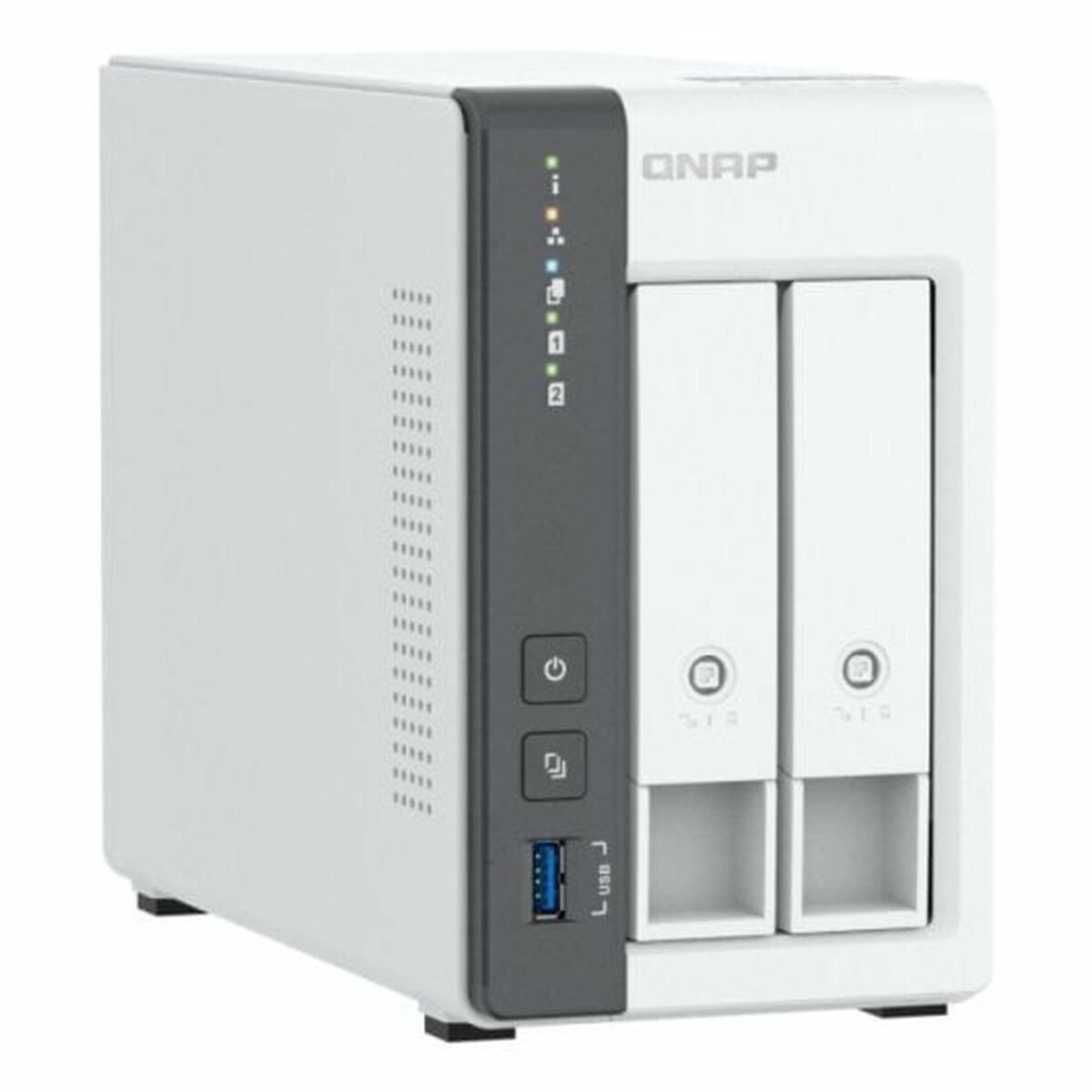 Stocare în Rețea NAS Qnap TS-216G Alb Negru ARM Cortex-A55