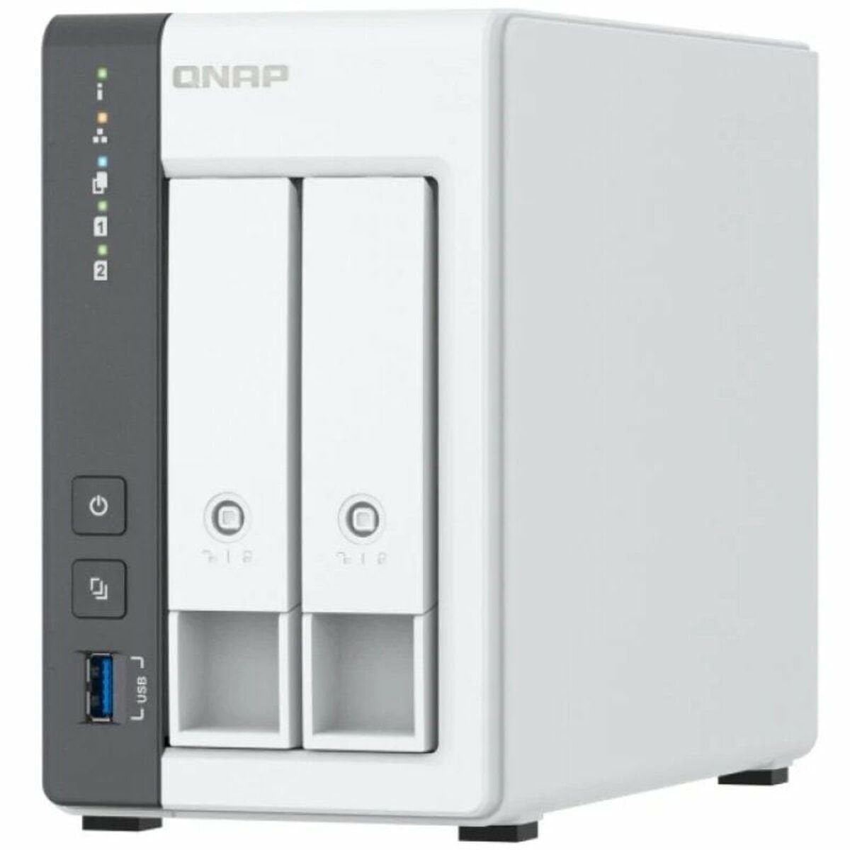 Stocare în Rețea NAS Qnap TS-216G Alb Negru ARM Cortex-A55
