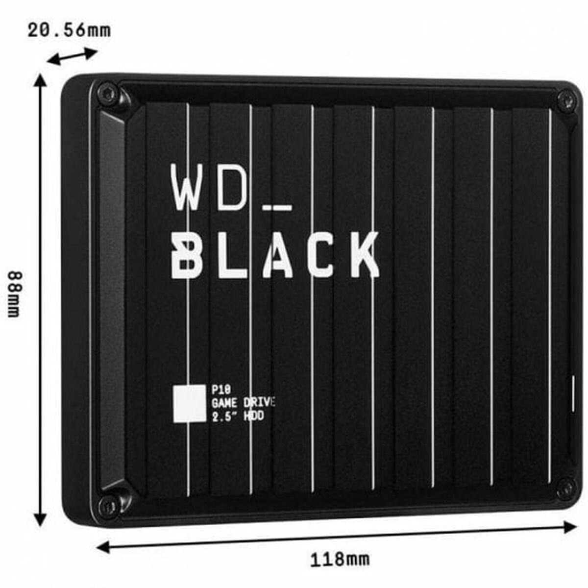 Hard disk Extern Western Digital WDBA2W0020BBK-WES1 Negru 2 TB HDD
