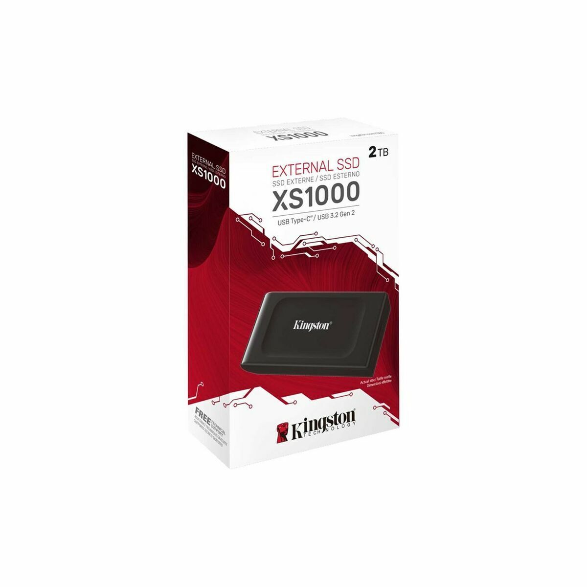 Hard disk Extern Kingston SXS1000/2000G 2,5" 2 TB SSD