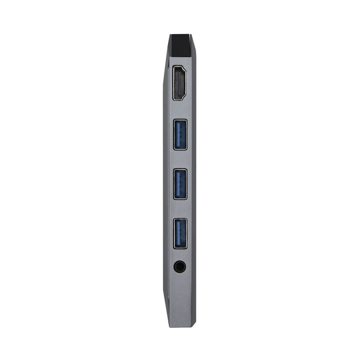 Hub USB-C Aisens ASUC-9P001-GR Gri 100 W