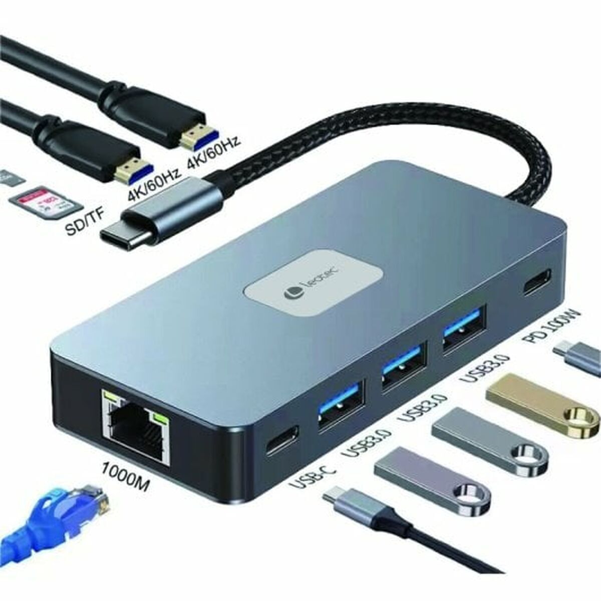 Hub USB LEOTEC LEDS02