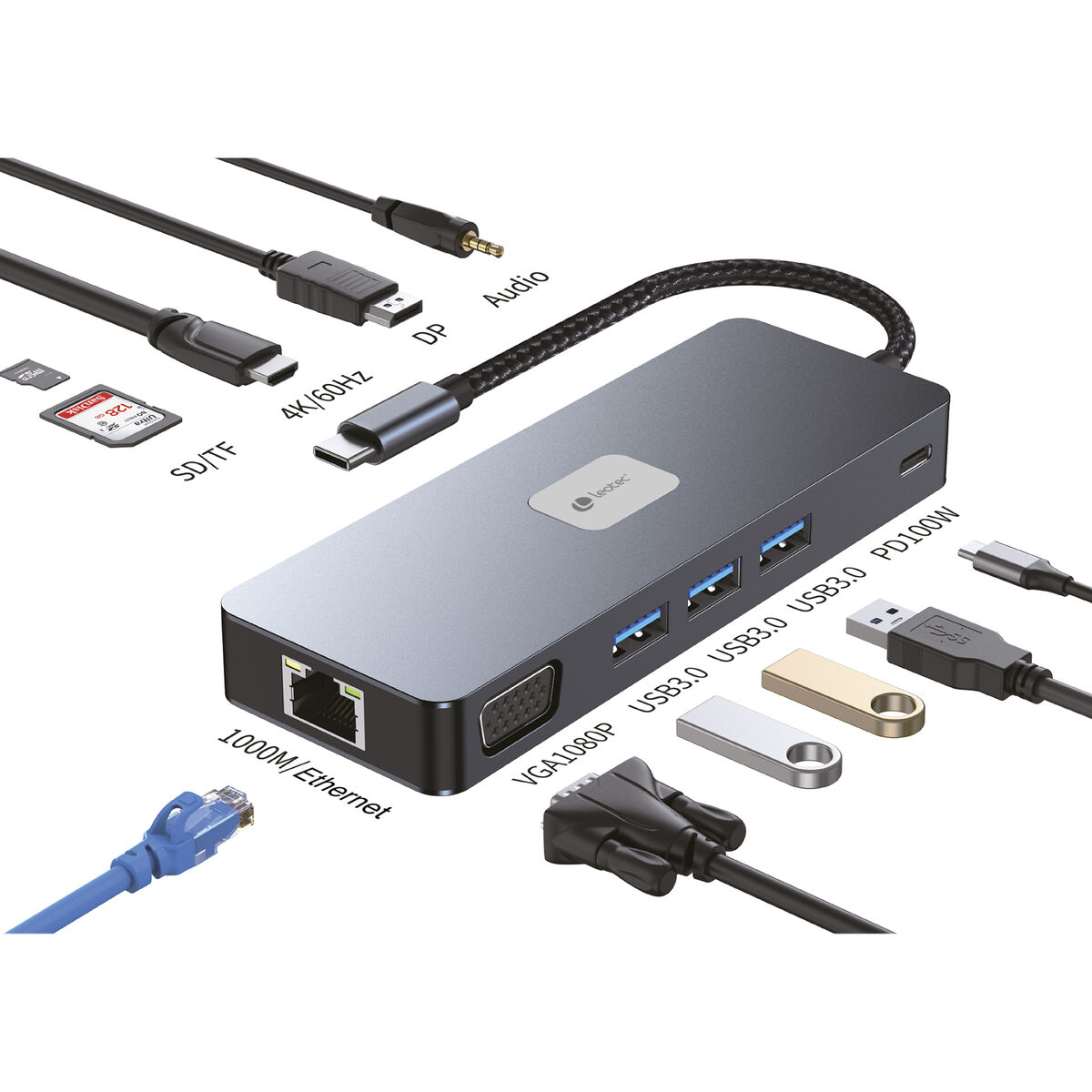 Hub USB LEOTEC LEDS03