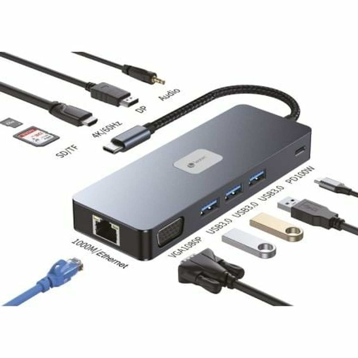 Hub USB LEOTEC LEDS03