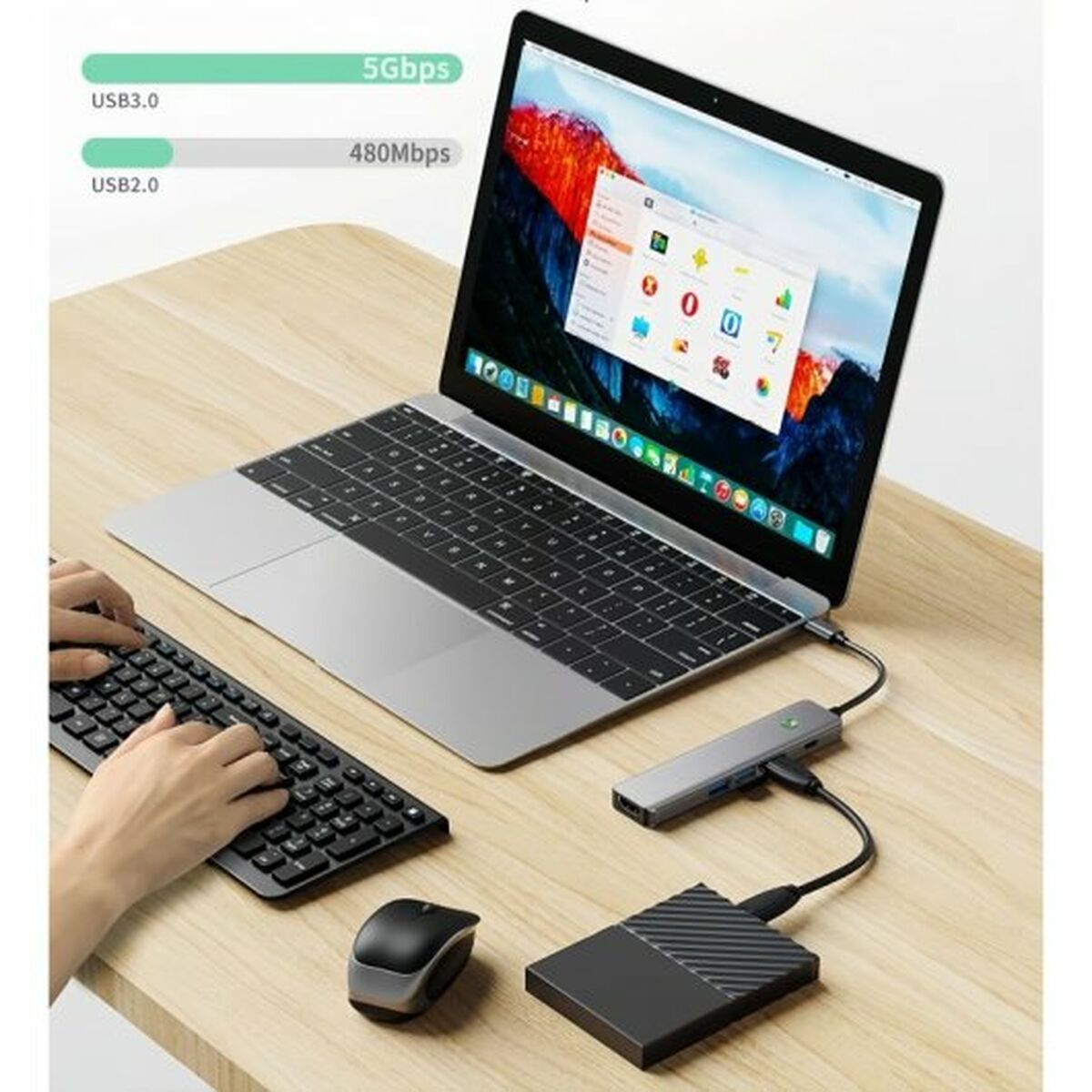 Dockstation LEOTEC LEDS05