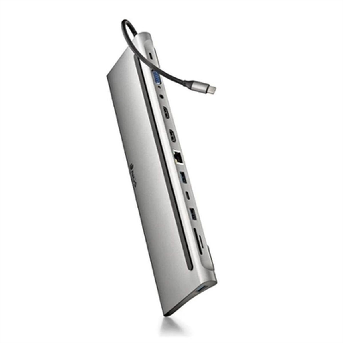 Hub USB NGS WONDERDOCK12 Gri Argintiu