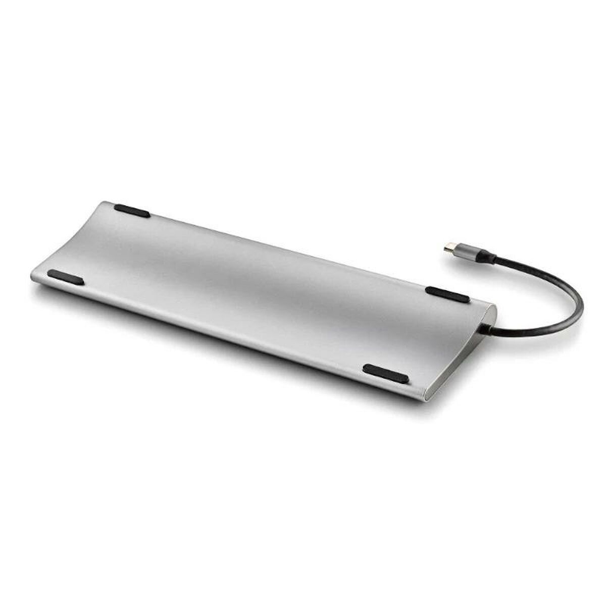 Hub USB NGS WONDERDOCK12 Gri Argintiu