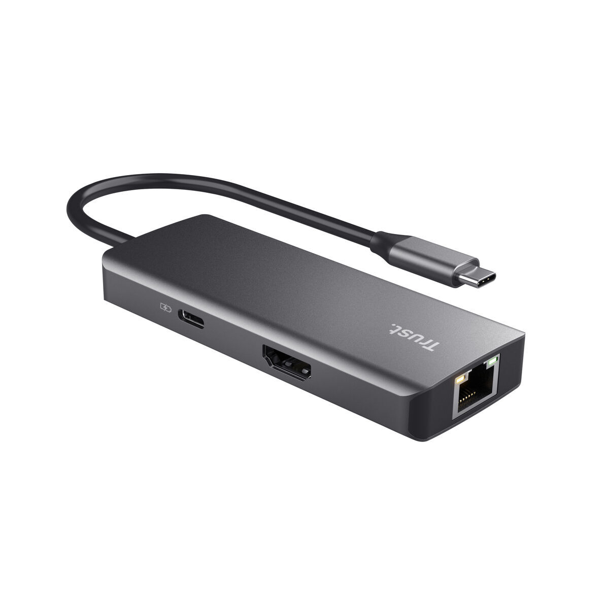 Hub USB Trust 24968 Argintiu