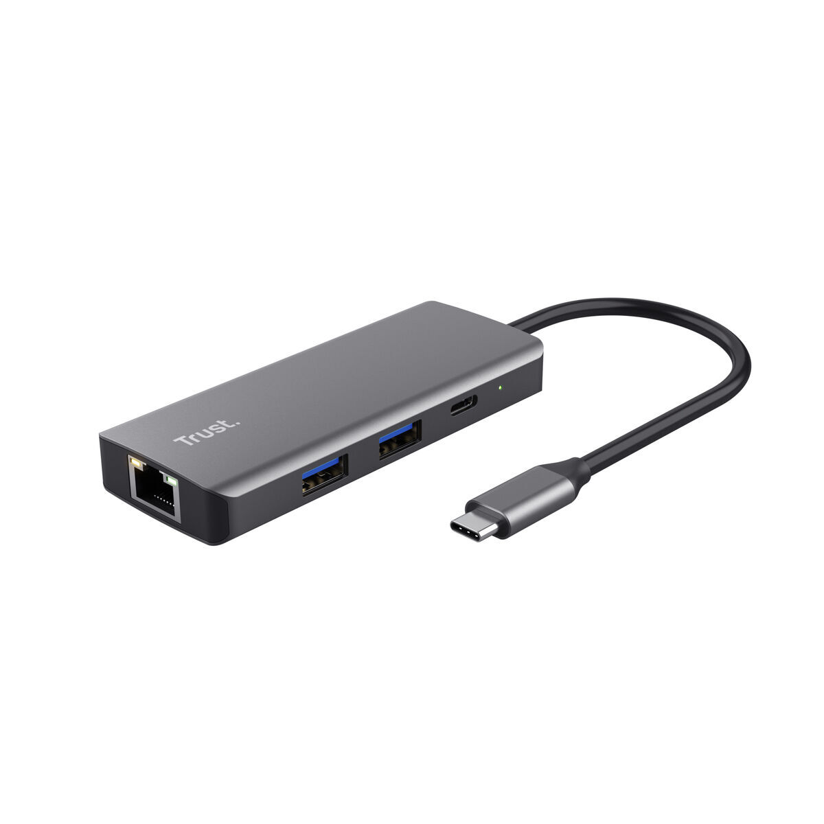 Hub USB Trust 24968 Argintiu
