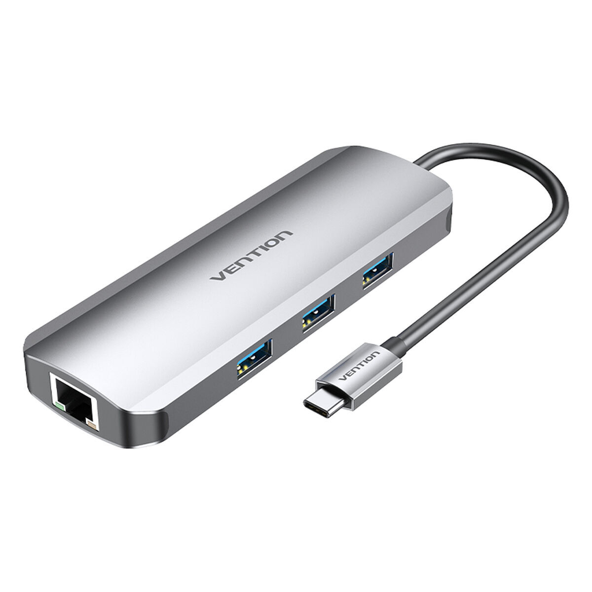 Hub USB-C Vention TOLHB Argintiu 100 W