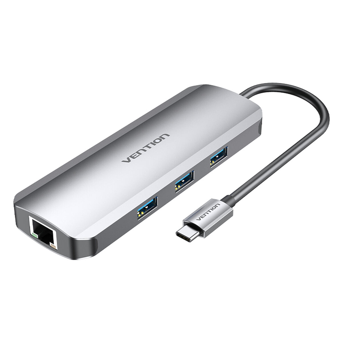 Hub USB-C Vention TOLHB Argintiu 100 W