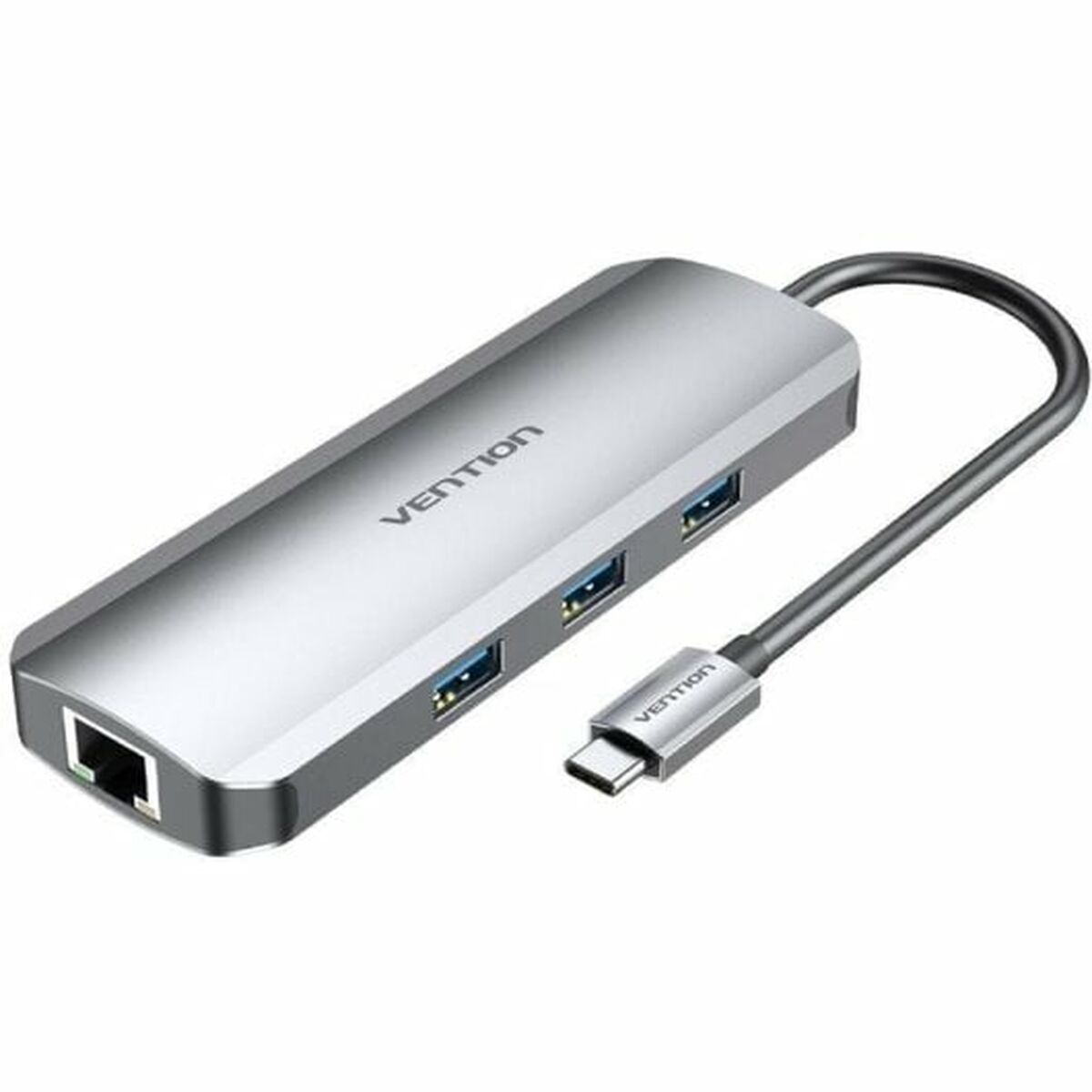 Hub USB-C Vention TOLHB Argintiu 100 W