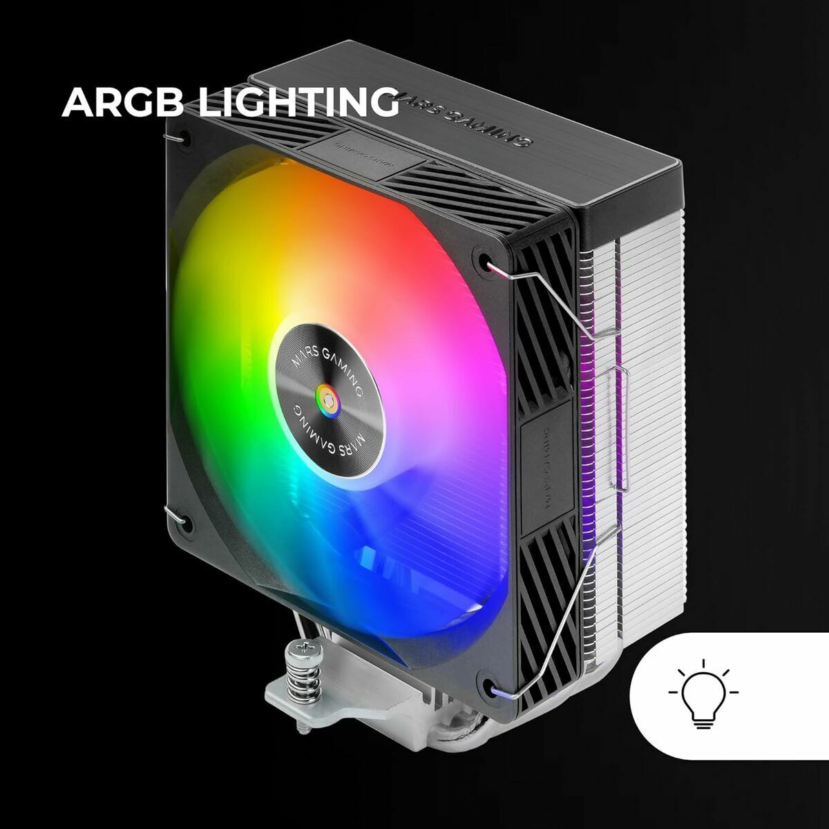 Ventilator CPU Mars Gaming TACMARS-MCPUX4ARGB