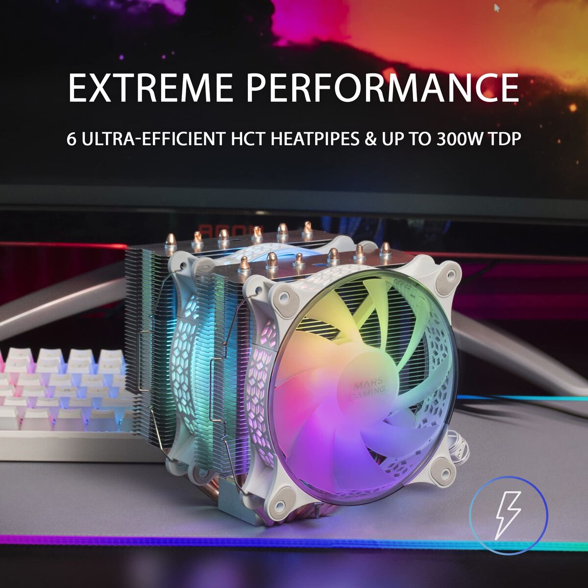 Ventilator CPU Mars Gaming MCPU-XT ARGB
