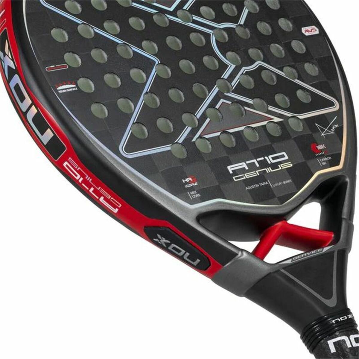 Paletă de Padel Nox T10 Genius 18K By Agustin Tapia Negru
