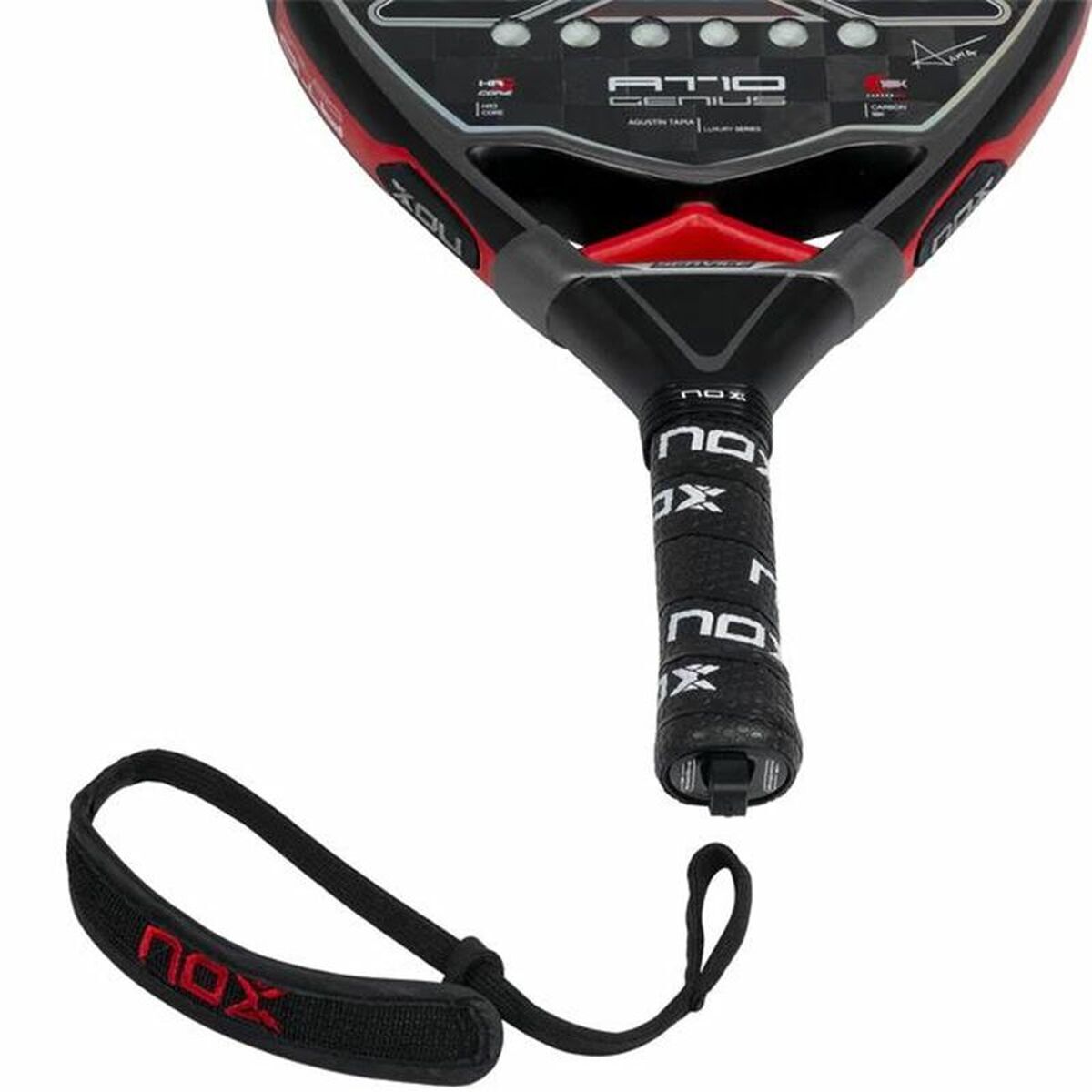 Paletă de Padel Nox T10 Genius 18K By Agustin Tapia Negru