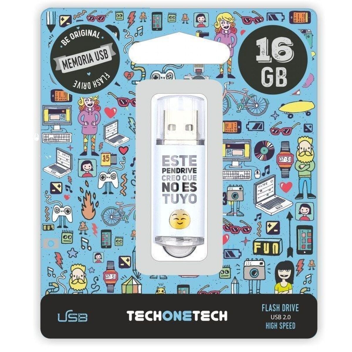 Memorie USB Tech One Tech TEC4007 16 GB