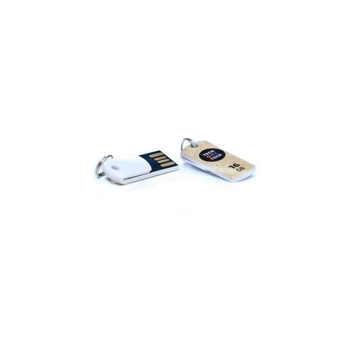 Memorie USB Tech One Tech Pro Smart Clip Alb 16 GB