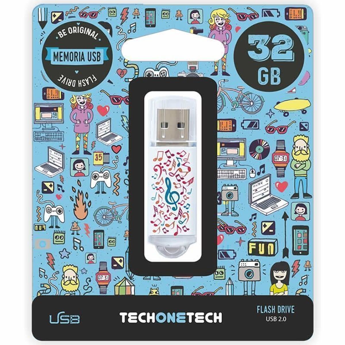 Memorie USB Tech One Tech TEC4003-32 32 GB