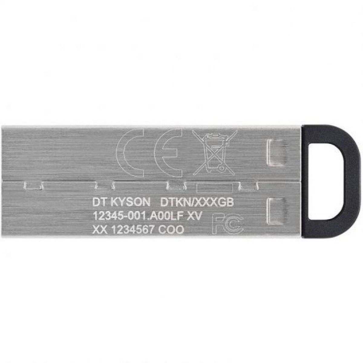 Memorie USB Kingston Kyson Negru Argintiu 64 GB