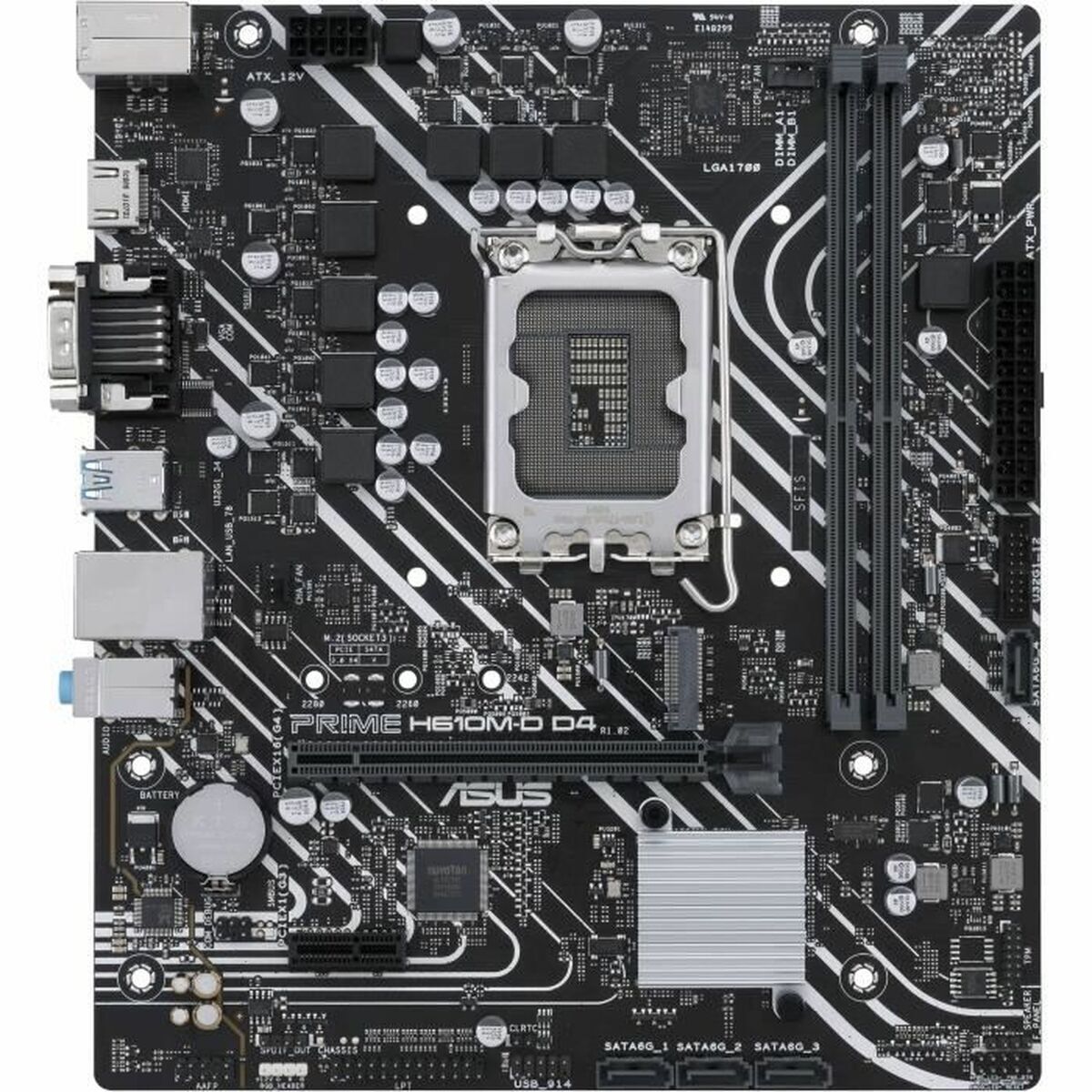Placă de Bază Asus PRIME H610M-D D4 LGA 1700