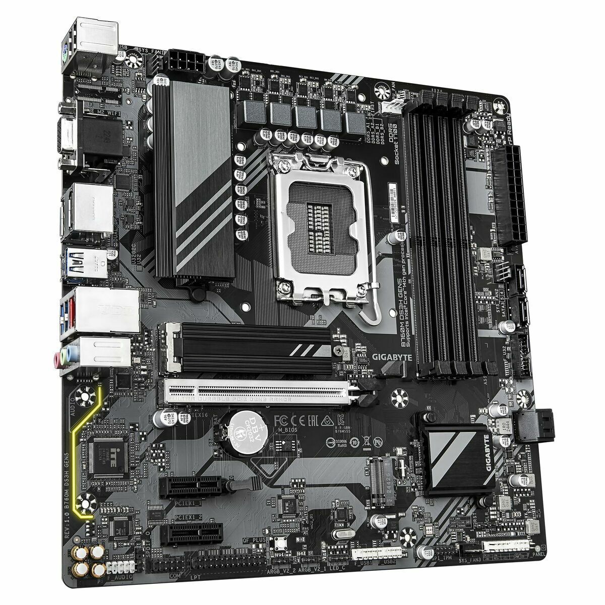 Placă de Bază Gigaset B760M DS3H GEN5 INTEL B760 EXPRESS LGA 1700