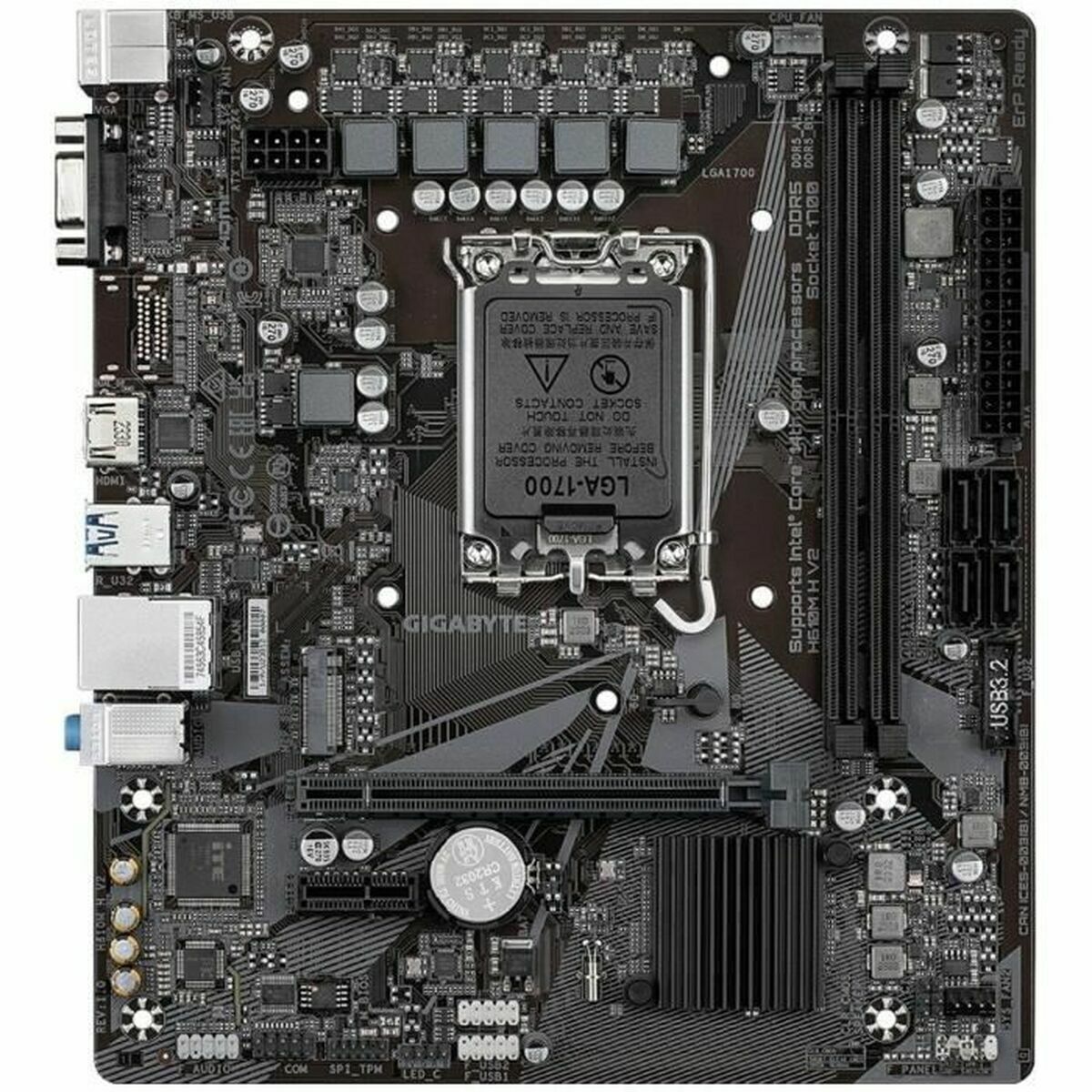 Placă de Bază Gigaset H610M H V2 LGA 1700