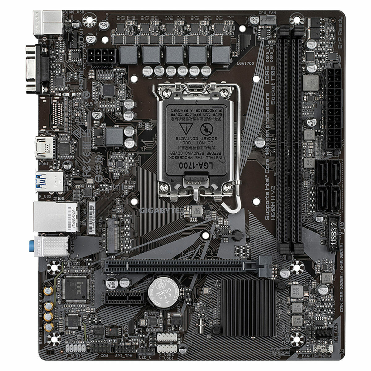 Placă de Bază Gigaset H610M H V2 LGA 1700