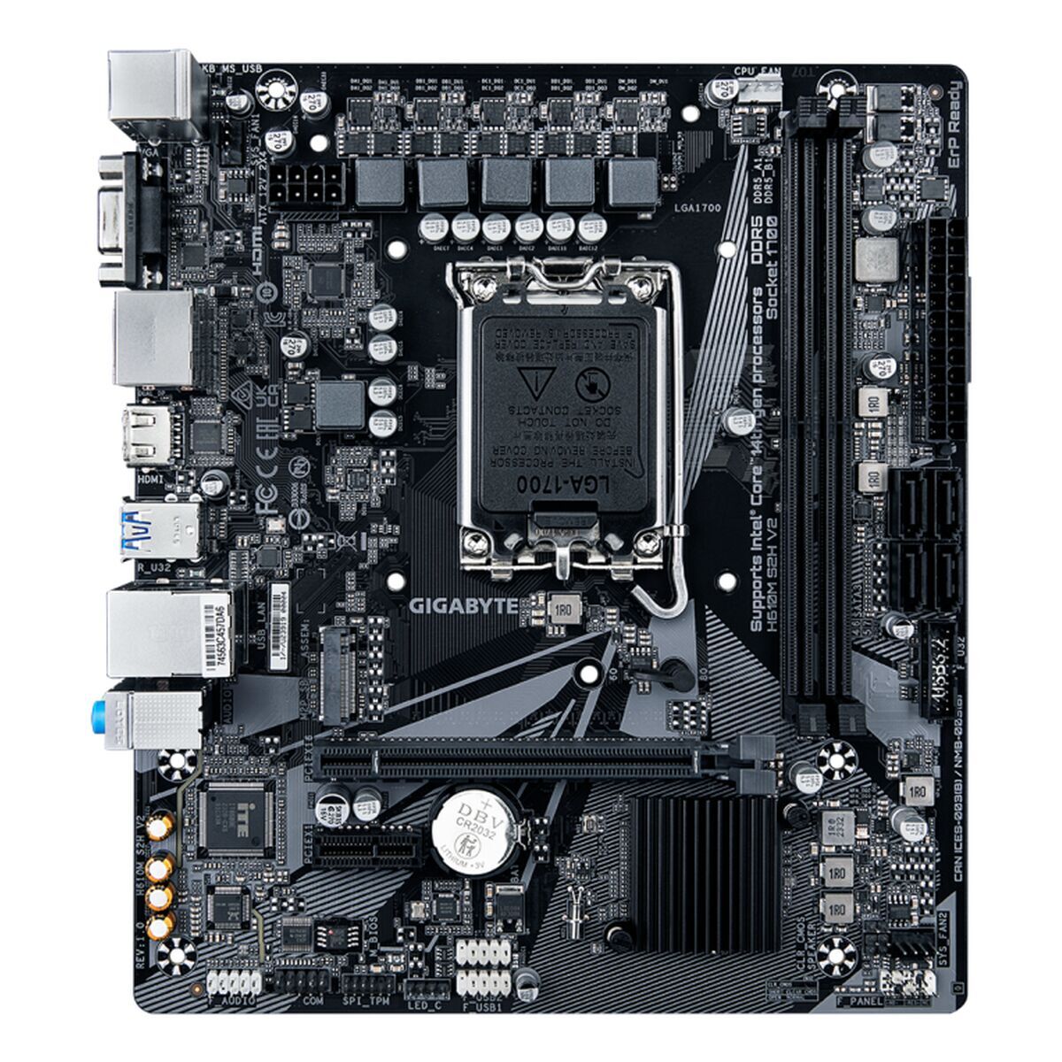 Placă de Bază Gigaset H610M S2H V2 LGA 1700